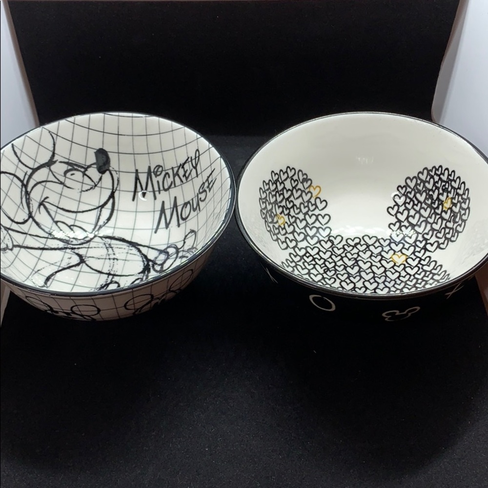 Disney Mickey Mouse Tidbit Bowls set of 2